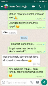 Testimoni Beras Diet