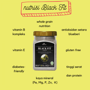 tepung beras hitam